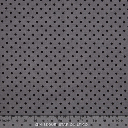 Witch Hazel - Dot Black Yardage