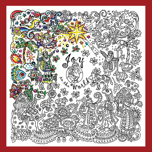Zenbroidery Christmas Nativity Embroidery Kit Primary Image