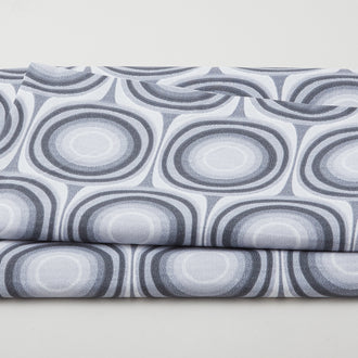 Squircle - Squircle Design Charcoal 108" Wide 3 Yard Cut