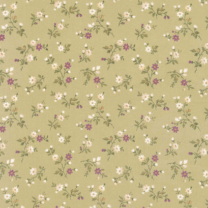 Anne of Green Gables - Floral Stems Fern Yardage