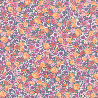 Floribunda - Autumn Daze Midnight Yardage