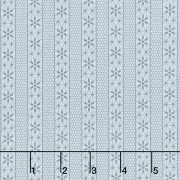 Snowman Gatherings IV - Crystal Stripe Frozen Yardage Primary Image