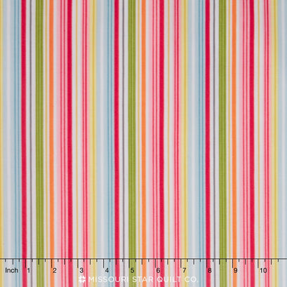 Fine & Dandy - Stripe Yellow Yardage