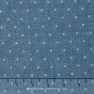Double Gauze Chambray Dobby - Marine Yardage