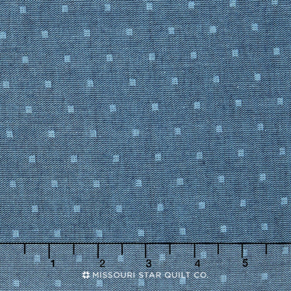 Double Gauze Chambray Dobby - Marine Yardage