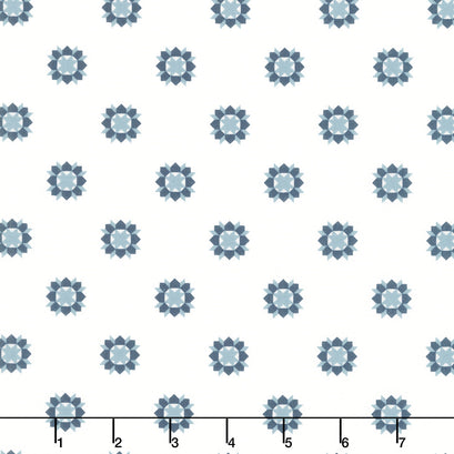 Rosemary Cottage - Swoon Cream Sky Yardage