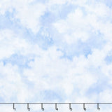 Claude Monet - Clouds Sky Digitally Printed Yardage