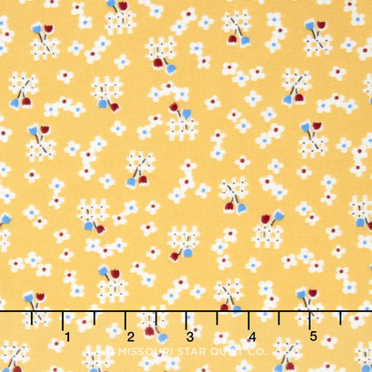 Toy Chest 2 - Toy Floral Yellow Yardage