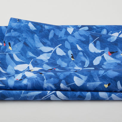 Somerset - Wild Meadows Denim 2 Yard Cut