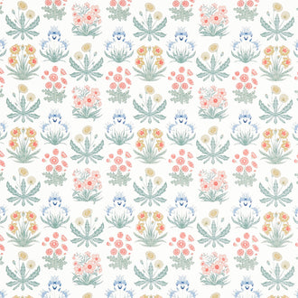 Wanderlust - Morning Meadow Cream Yardage