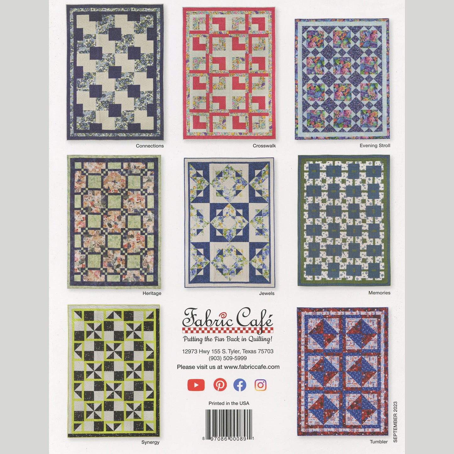 One Block 3-Yard Quilts Book Alternative View #1