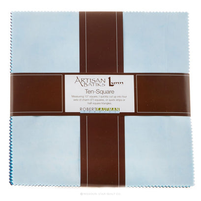 Artisan Batiks Solids - Prisma Dyes Sparkling Waters Ten Square