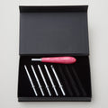 Sawyer Creek Artistry Interchangeable Crochet Hook Set - Pink/Bulb Alternative View #2