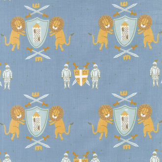 Lancelot - Main Dark Blue Yardage