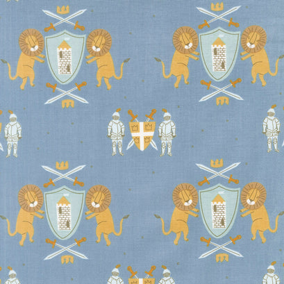 Lancelot - Main Dark Blue Yardage