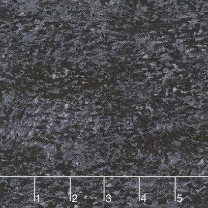 Vincent Van Gogh 3 - Brushstrokes Charcoal Yardage
