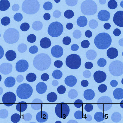 Fiesta - Festive Dots Sky Yardage