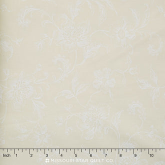 Whisper Prints Wide - Ivory 108" Backing