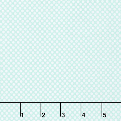 Vintage Holiday - Dot Aqua 108" Wide Backing