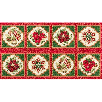 Holiday Flourish 11 - Holiday Metallic Panel