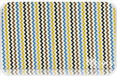 Hoot - Chevron Brown Yardage
