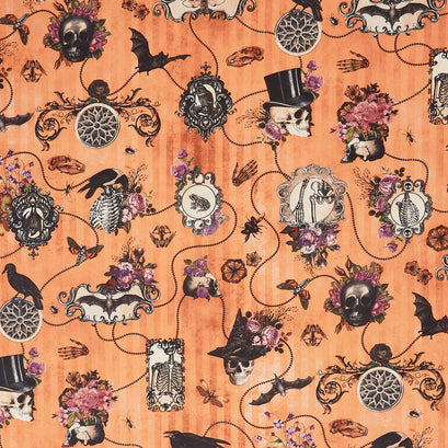 Dreadful Delights - Halloween Pumpkin Yardage