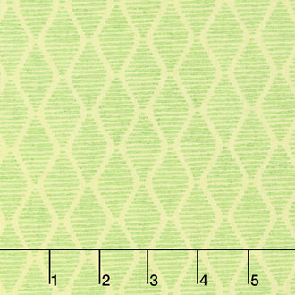 Fruitful Pleasures - Diamonds Green Yardage