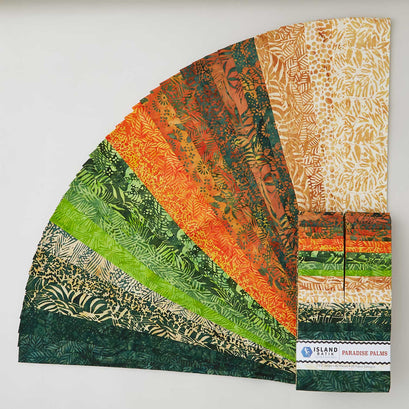 Paradise Palms Batiks Favorites Strips