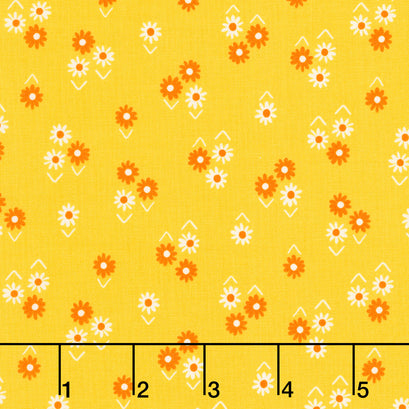 Juicy - Baby Flowers Golden Hour Yardage
