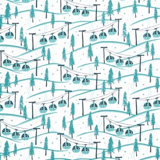 Ski Hill - Mountainside White Yardage