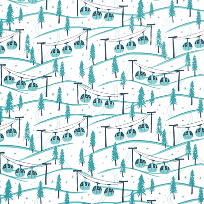 Ski Hill - Mountainside White Yardage
