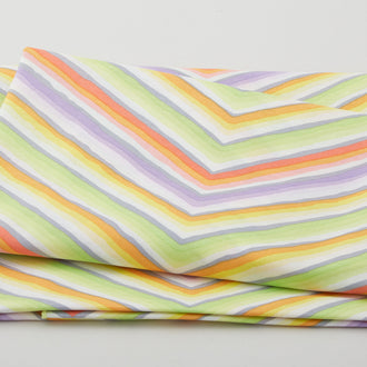 Kaffe - 85 and Fabulous Chevron Stripe - Yellow 2 Yard Cut