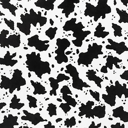 Cuddle® Prints - Cow Moo Black Digitally Printed Yardage