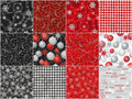 Winter's Grandeur 6 Winter Metallic Roll Up