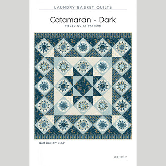 Catamaran - Dark Quilt Pattern
