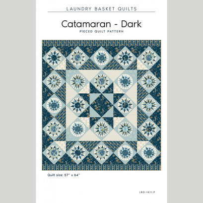 Catamaran - Dark Quilt Pattern