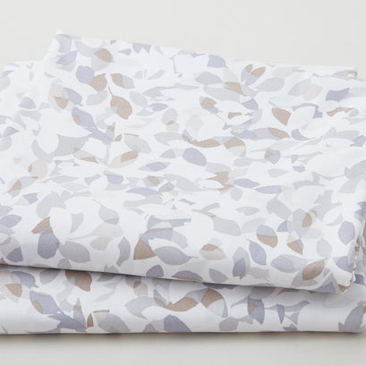 Dappled Leaf - Gray/Tan 108" Wide 3 Yard Cut