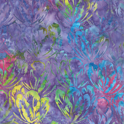 Tonga Batiks - Aruba Hibiscus Passion Yardage