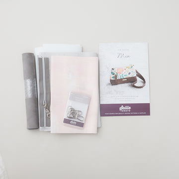 Mia Bag Kit - Stone Rugged Faux Leather Alternative View #2