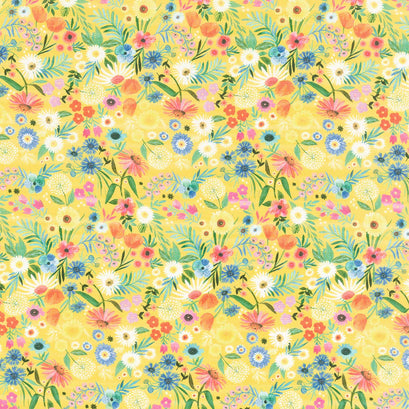 Somebunny To Love - Spring Floral Freesia Yardage