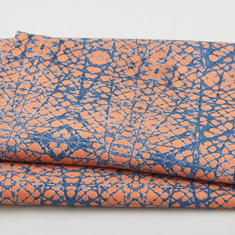 Rust & Bloom - Trailing Vines Orange Lily 2 Yard Cut