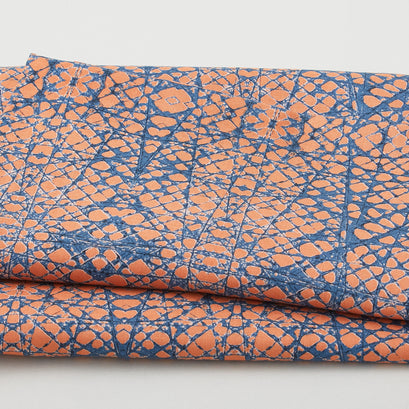 Rust & Bloom - Trailing Vines Orange Lily 2 Yard Cut