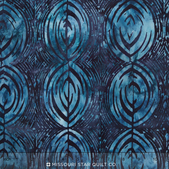 Artisan Batiks - Bakari Evening Oval Stripe Yardage