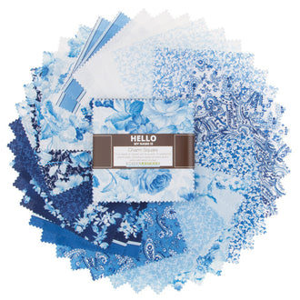 Mayfield Indigo Colorstory Charm Pack