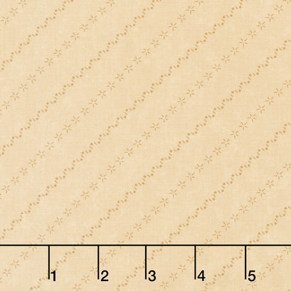 Daisy Lane - All In A Row Dandelion Yardage