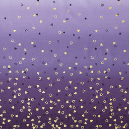 I Heart Ombre - Heart Ombre Aubergine Yardage Primary Image