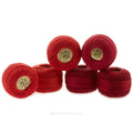Presencia Scarlet Perle Cotton 8 Sampler