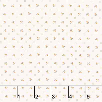 Home Town Holiday - Flowerbud Latte Yardage