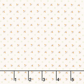 Home Town Holiday - Flowerbud Latte Yardage Primary Image