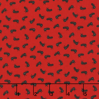 Patriotic Picnic - Ants Red Yardage